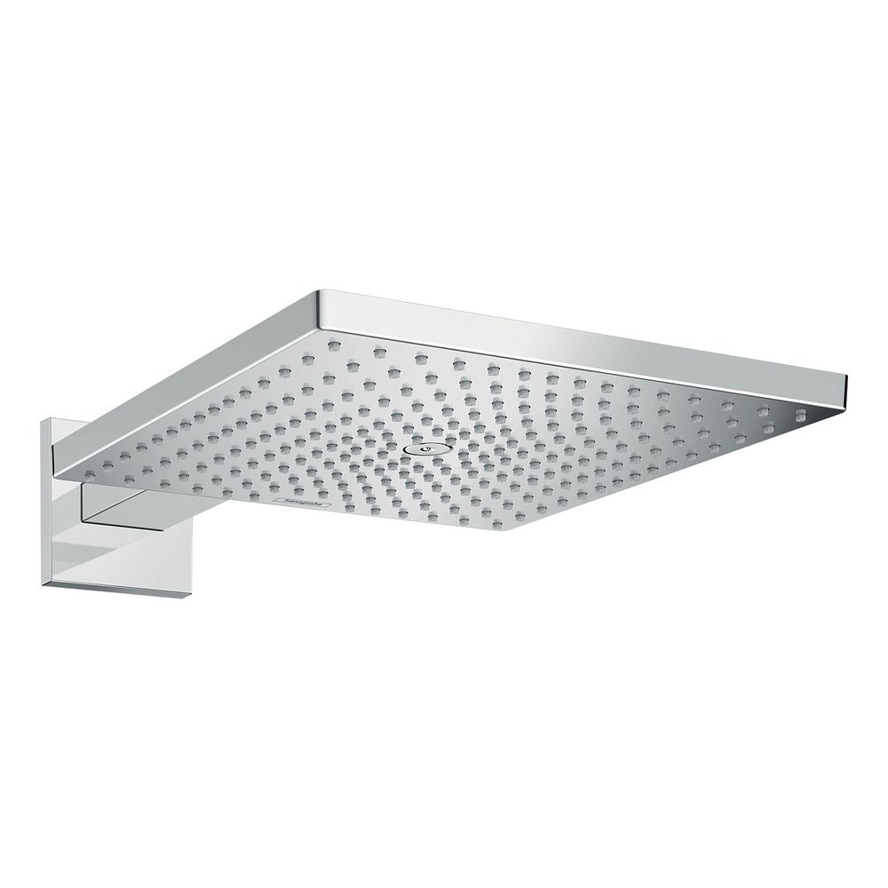 Pommeau de douche Hansgrohe Raindance E 300 mm, 17 l/min, 1 jet, bras de douche inclus, chromé