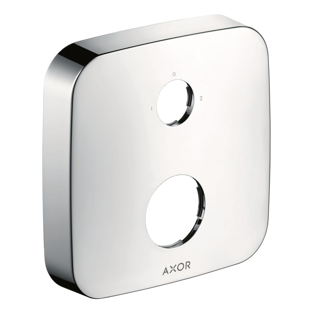 Rosace de rallonge Hansgrohe AXOR softsquare 2 trous 0-1-2, 170 mm, 33 mm, finition acier inoxydable