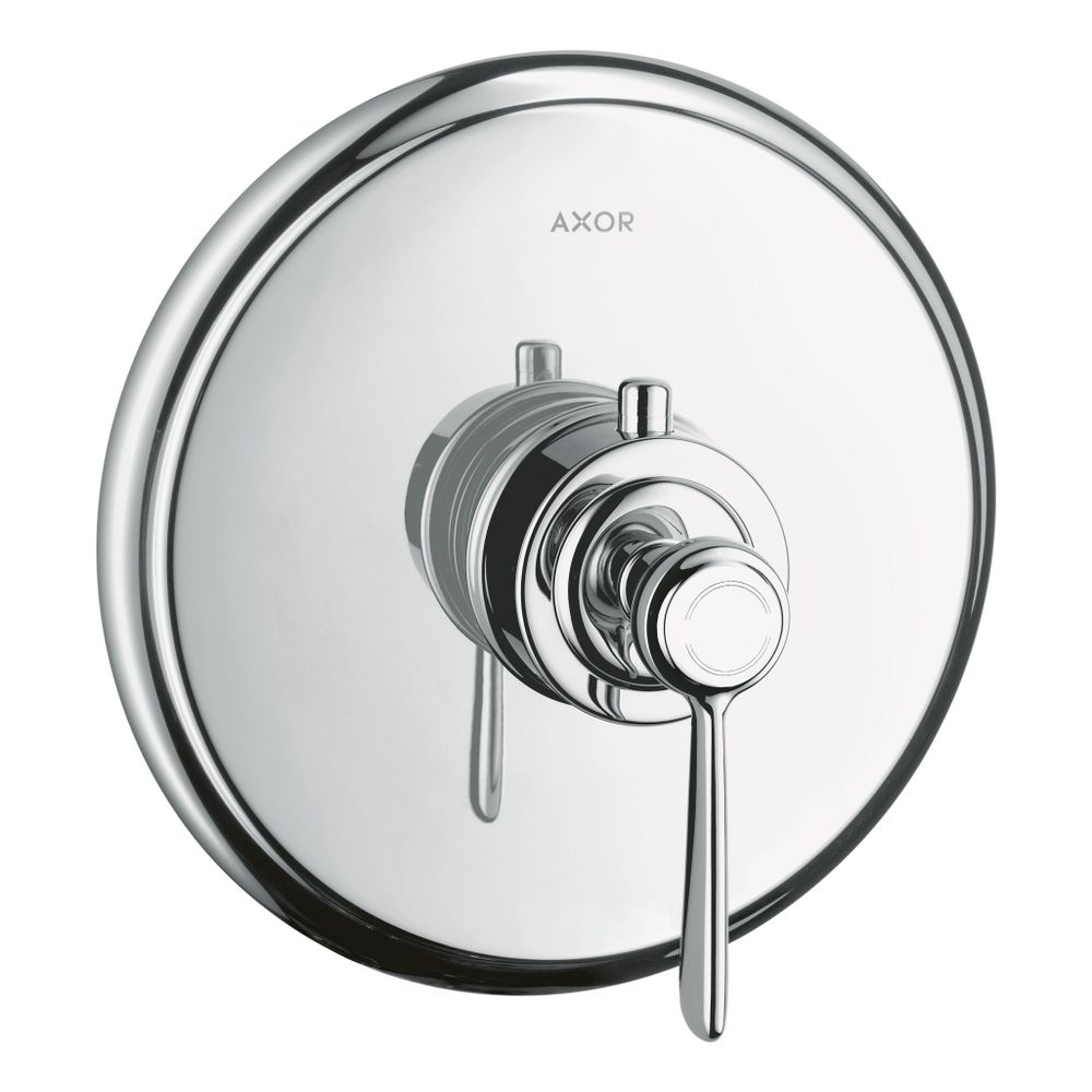 Hansgrohe AXOR Montreux Thermostatique HighFlow encastré, 59 l/min, levier, finition acier inoxydable Optic