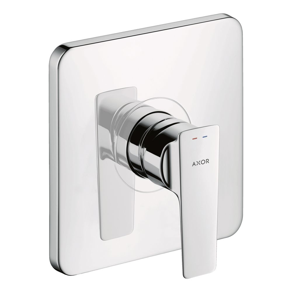 Mitigeur de douche monocommande Hansgrohe AXOR Citterio E, encastré, 1 consommateur, laiton brossé