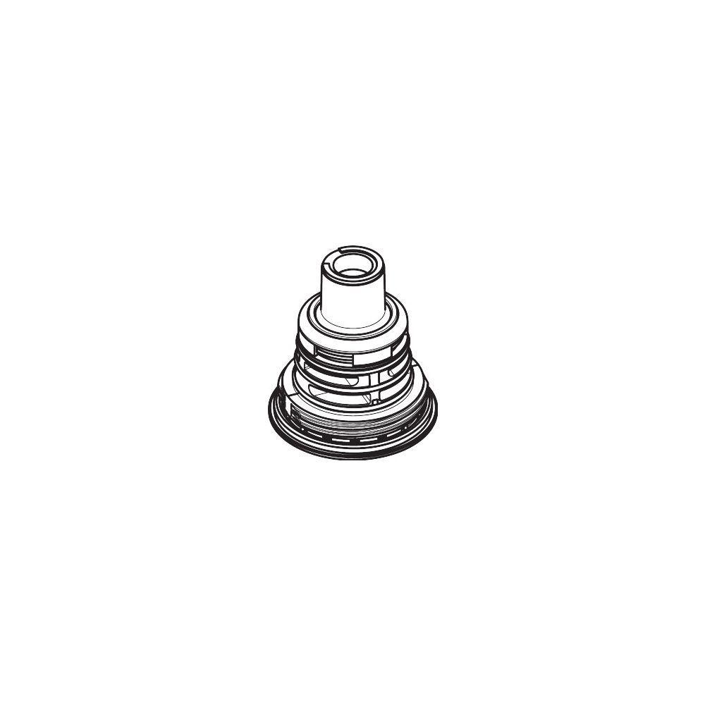 Hansgrohe AXOR inverseur pour pommeau frontal, laiton brossé, 92387950