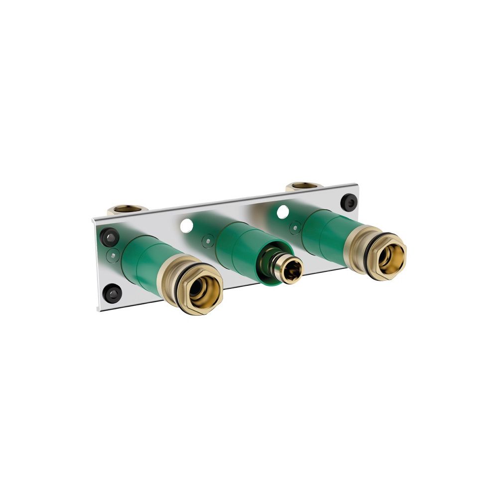 Corps de base Hansgrohe pour ShowerTablet Thermostat 600 Universal en saillie pour 2 consommateurs