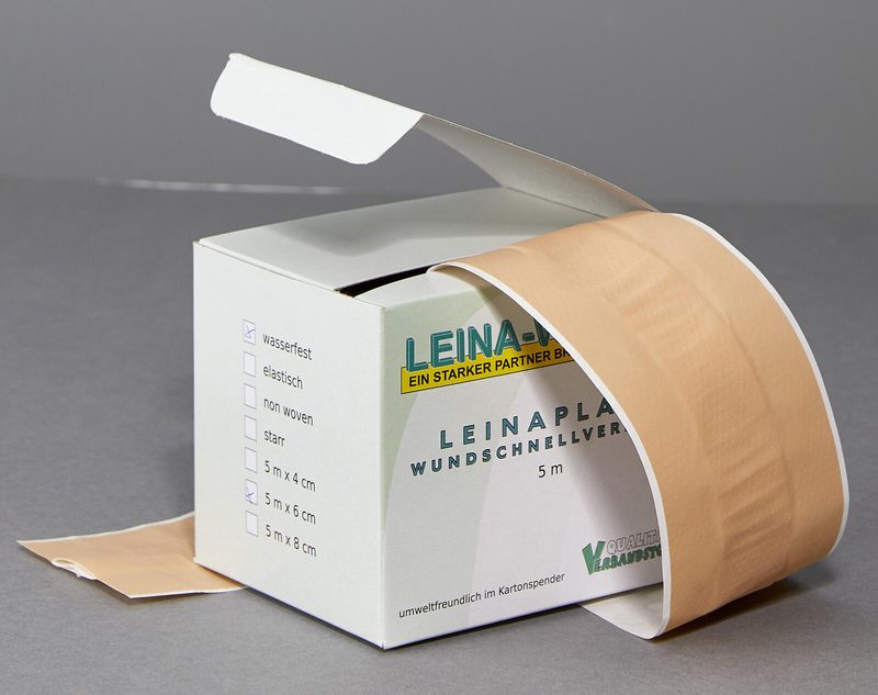 LEINA-WERKE Ruban adhésif médical 6 cm x 5 m beige