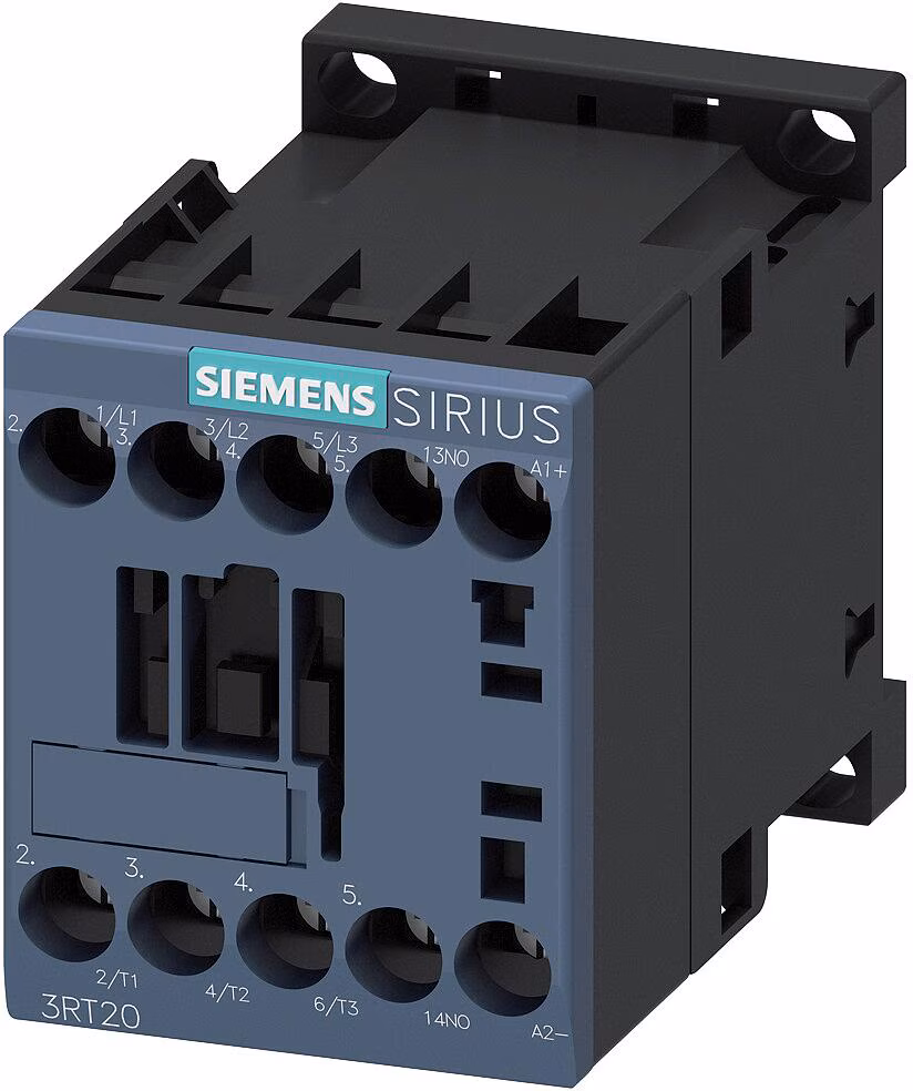 Contacteur de puissance SIRIUS 3RT20181BB41, taille S00, 7,5 kW, 24 V DC, 1 contact NO, Siemens