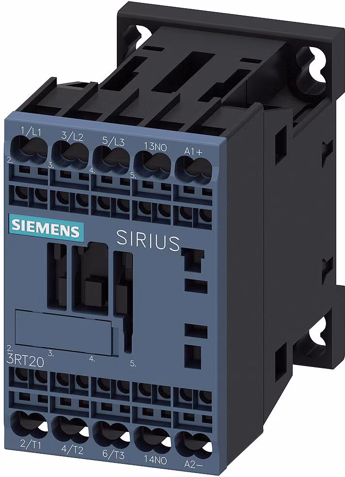 Siemens 3RT20162BB41 Contacteur de puissance S00, 4 kW/400 V, 1 contact NF, DC24 V, 3 pôles