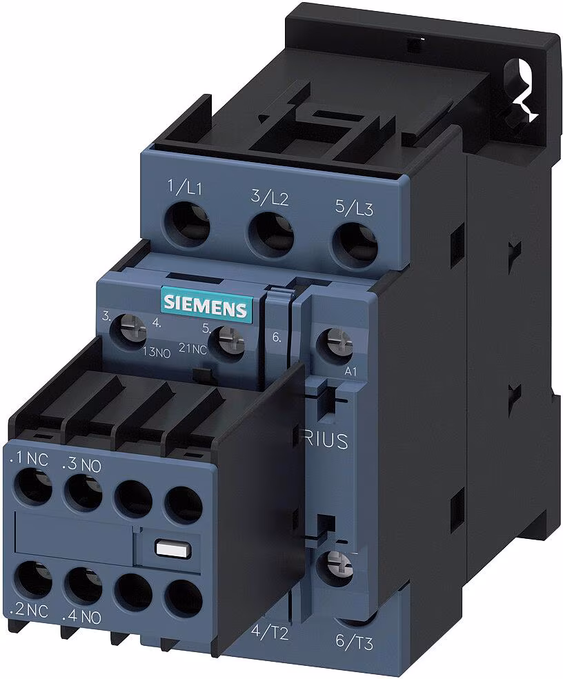 Contacteur de puissance Siemens 3RT20261AP04, taille S0, 11 kW, 230 V AC, 2S+2Ö