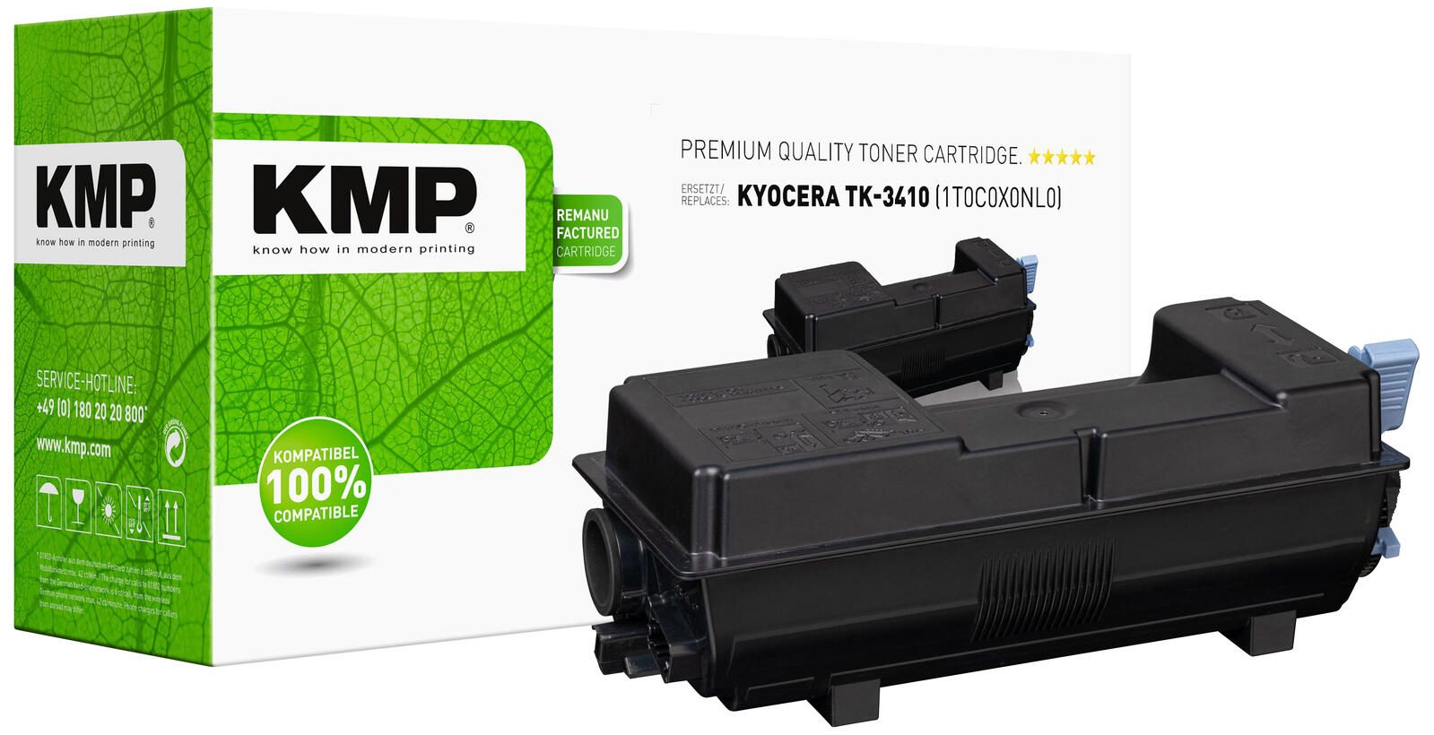 Cartouche toner noir compatible KYOCERA TK-3410