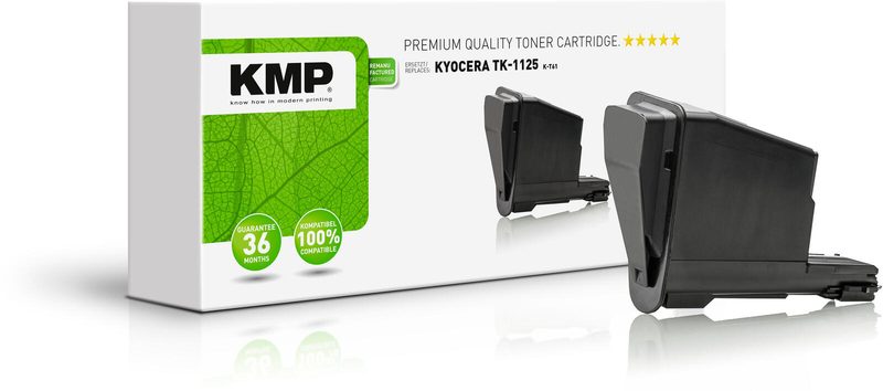 KMP Toner K-T61 noir compatible avec Kyocera TK-1125