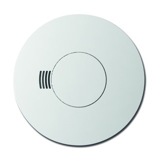 Busch-Jaeger 6833-84 Détecteur de fumée, batterie lithium intégrée, blanc (2CKA006800A2717)