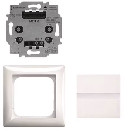 BUSCH-JAEGER 64765 UJ-914 Commutateur confort flex, set (2CKA006800A2912)