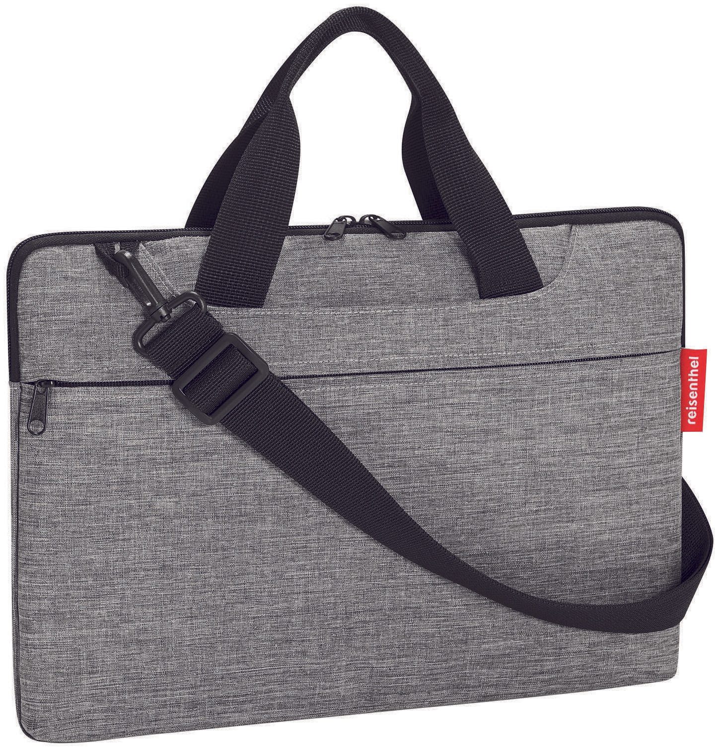reisenthel® sacoche pour ordinateur portable netbookbag silver twist 5,0 l jusqu'à 39,6 cm (15,6 pouces)