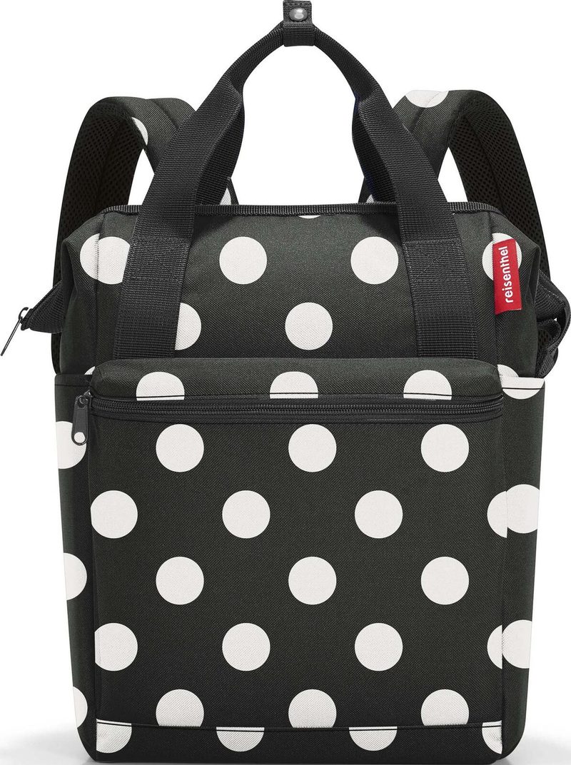 reisenthel® Sac à dos allrounder R 31,0 x 17,0 x 39,0 cm noir/blanc 12,0 l