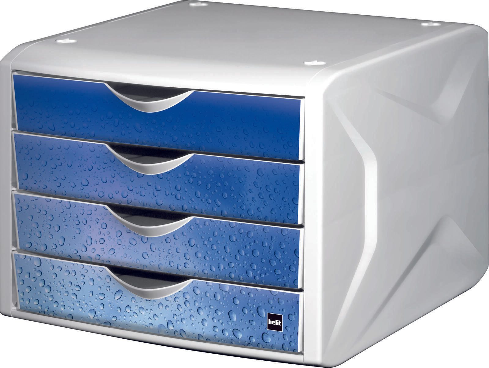 Boîte à tiroirs Helit H6129634 DIN A4 26,2 x 33,0 x 21,2 cm