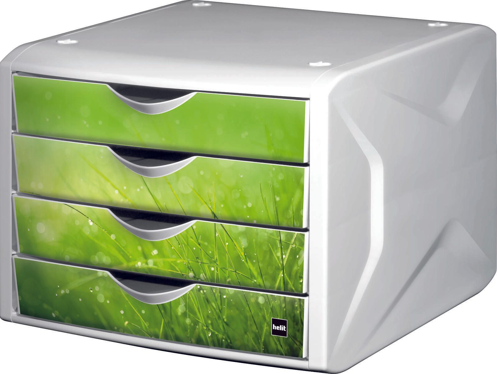 Boîte à tiroirs helit H6129650 DIN A4 26,2 x 33,0 x 21,2 cm