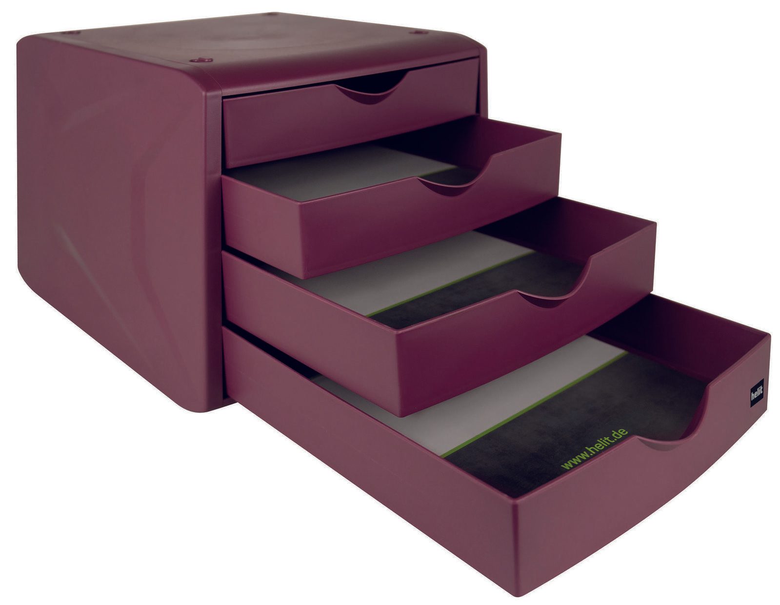 Boîte de rangement pour tiroirs H6429525 DIN A4 - helit