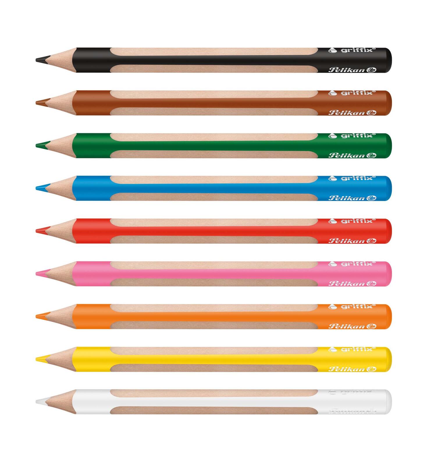 Pelikan Buntstifte griffix® Multicolore 1 boîte = 10 pièces
