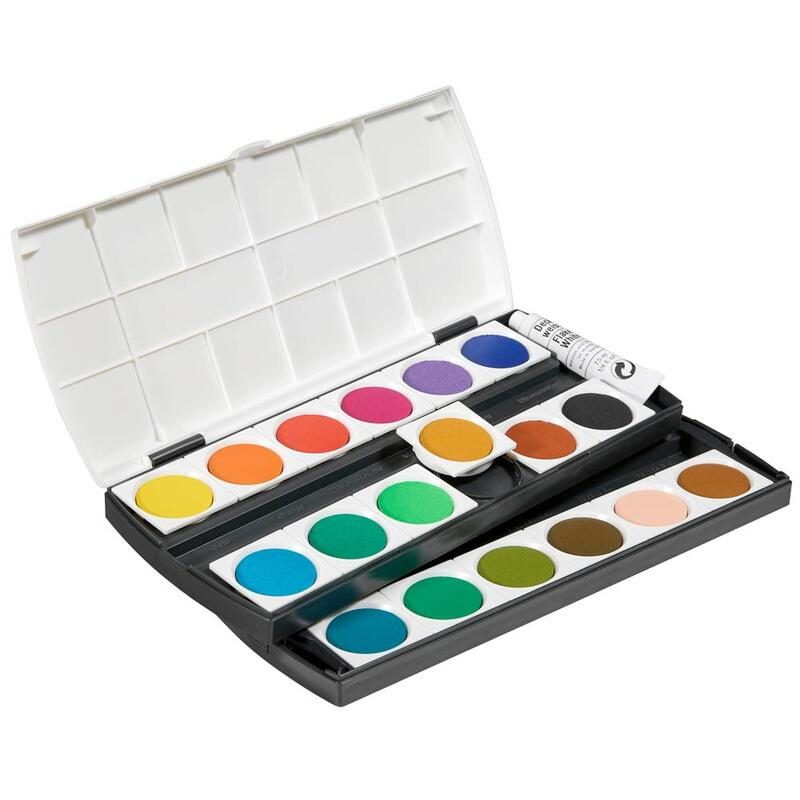 Boîte de peinture à l'eau Geha F250/24 24 couleurs