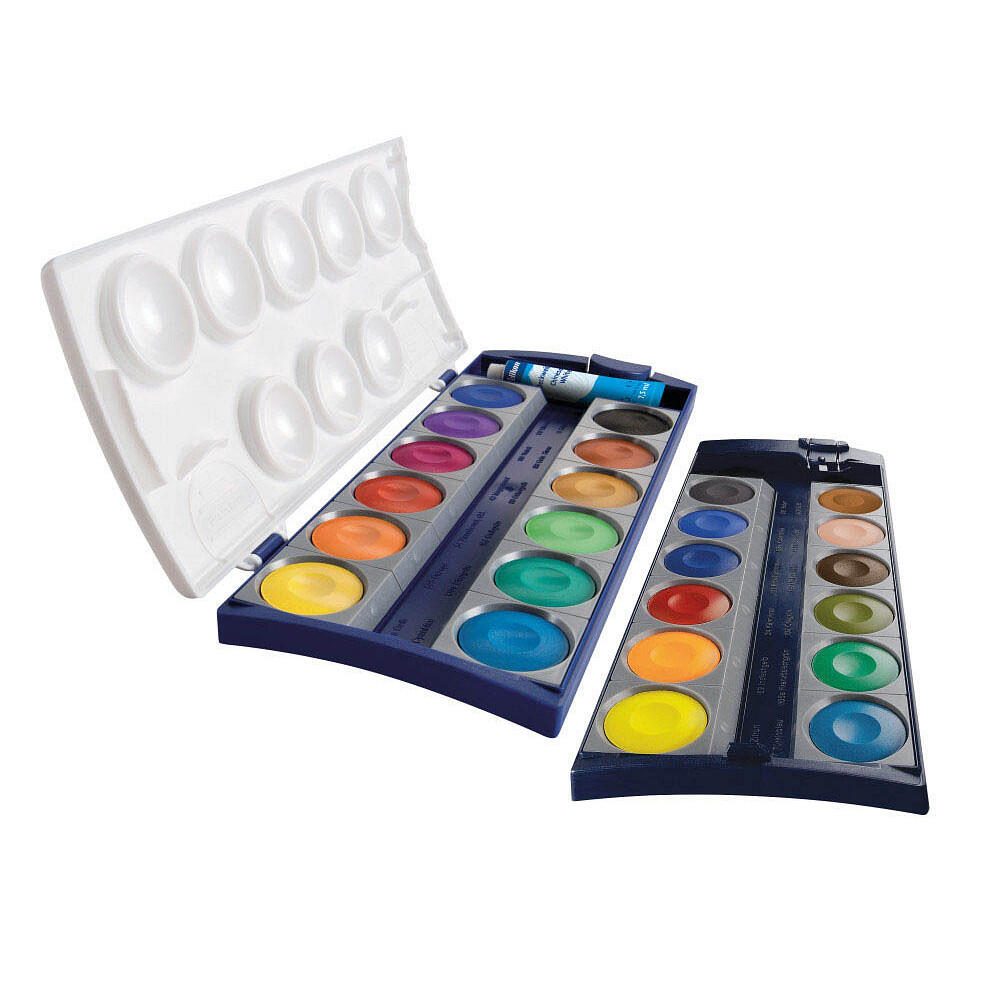 Boîte de peinture à l'eau Pelikan K24 - 24 couleurs