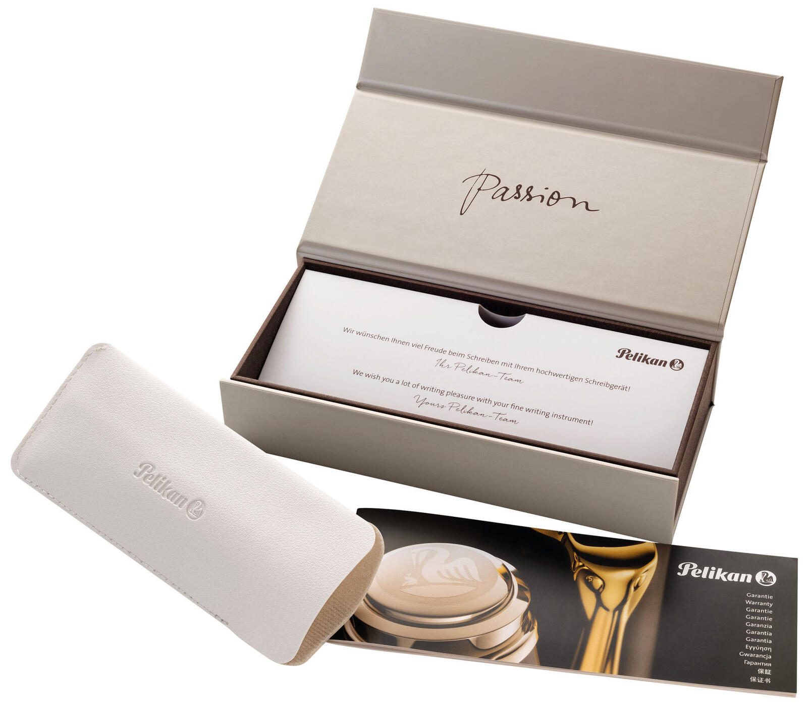 Plume Pelikan Souverän M405 Stresemann noir/anthracite/argent B (large)