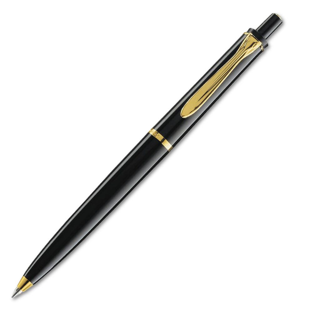 Stylo à bille Pelikan Classic K200 noir/or, couleur d'écriture : noir