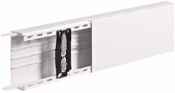 Canal de guidage de câbles en PVC, LF, 60x150x2000 mm, blanc trafic (LF6015009016)