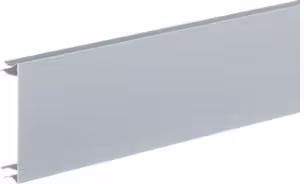 Hager BRA0802ELN Couvercle de canalisation de bureau 80x2000mm, aluminium anodisé