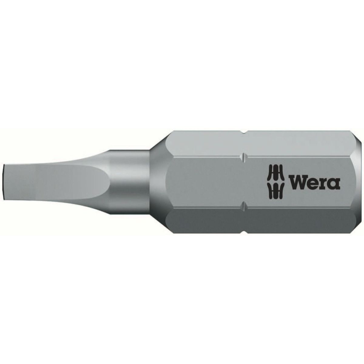 Wera Mèche hexagonale à empreinte carrée 868/1 Z, entraînement hexagonal 1/4" x 25 mm, trempé, 05066405001