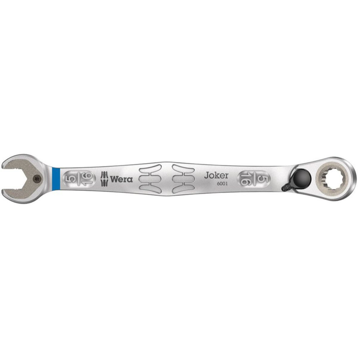 Clé à cliquet mâchoire-anneau Wera 6001 Joker Switch, réversible, en pouces
