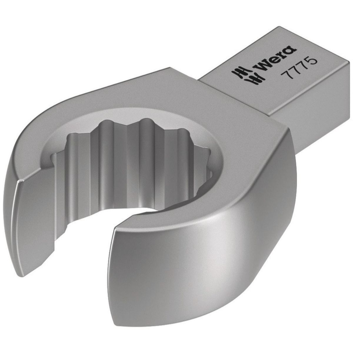 Clé à pipe à douille Wera 7775, ouverte, 9x12 mm