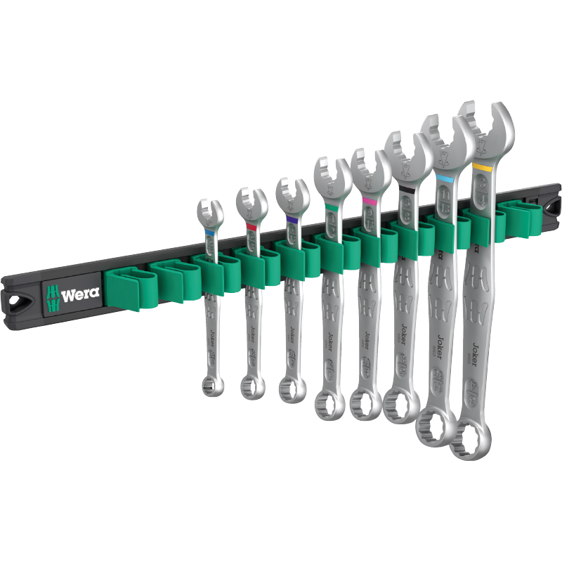 Wera 9642 barre magnétique 6003 Joker Imperial 1 jeu de clés à pipe
