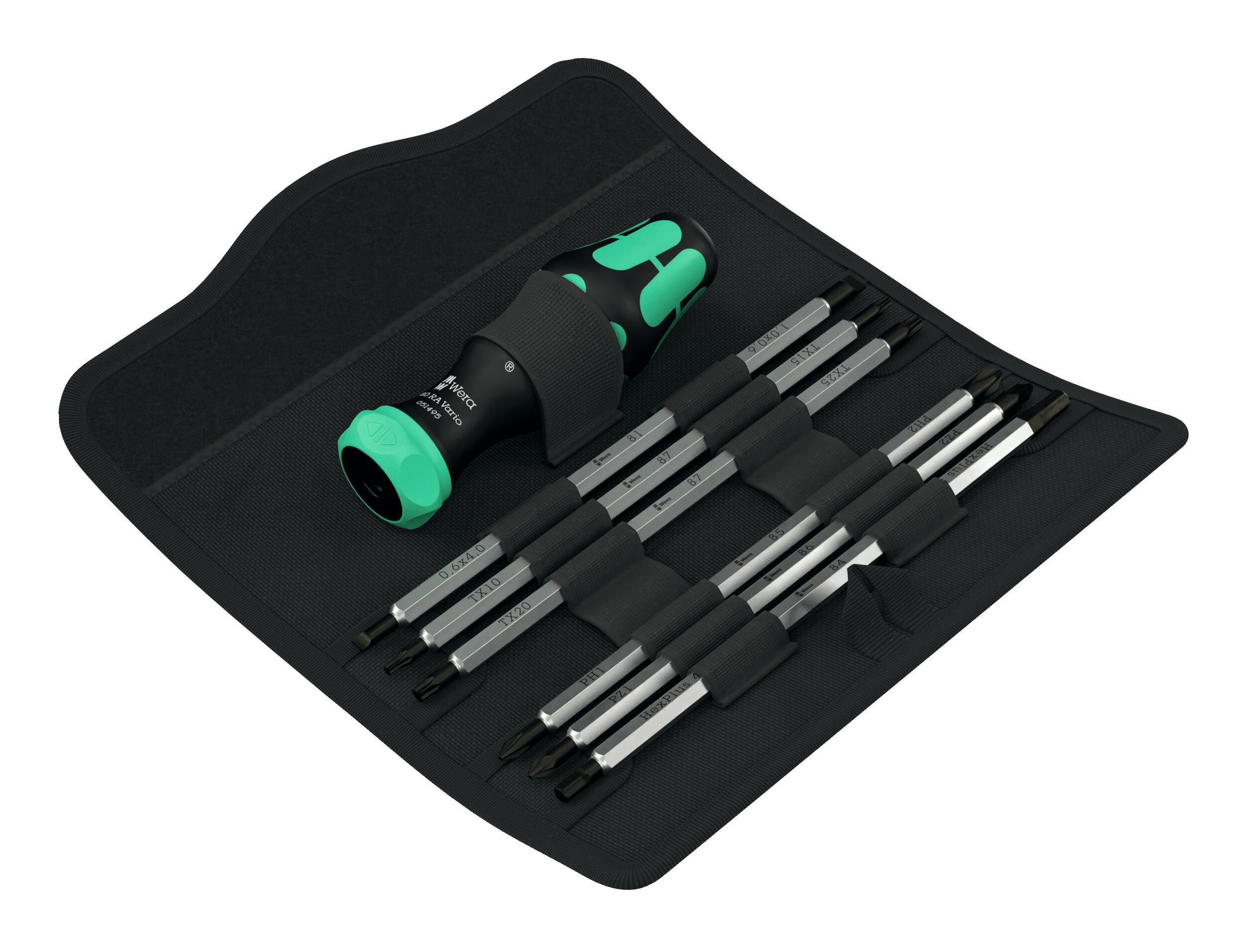 Wera Kraftform Kompakt Vario RA, 7 pièces — lot de 7 pièces