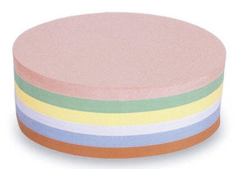 Magnetoplan Carte de modération 112501910 ovale 192x111mm multicolore 250 pièces — lot de 250