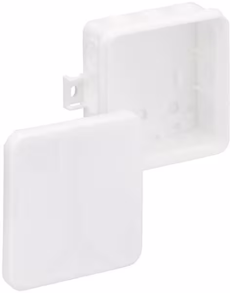Boîte de dérivation Spelsberg I12-L/W, 85x85x37 mm, 400V, IP55, plastique, blanc