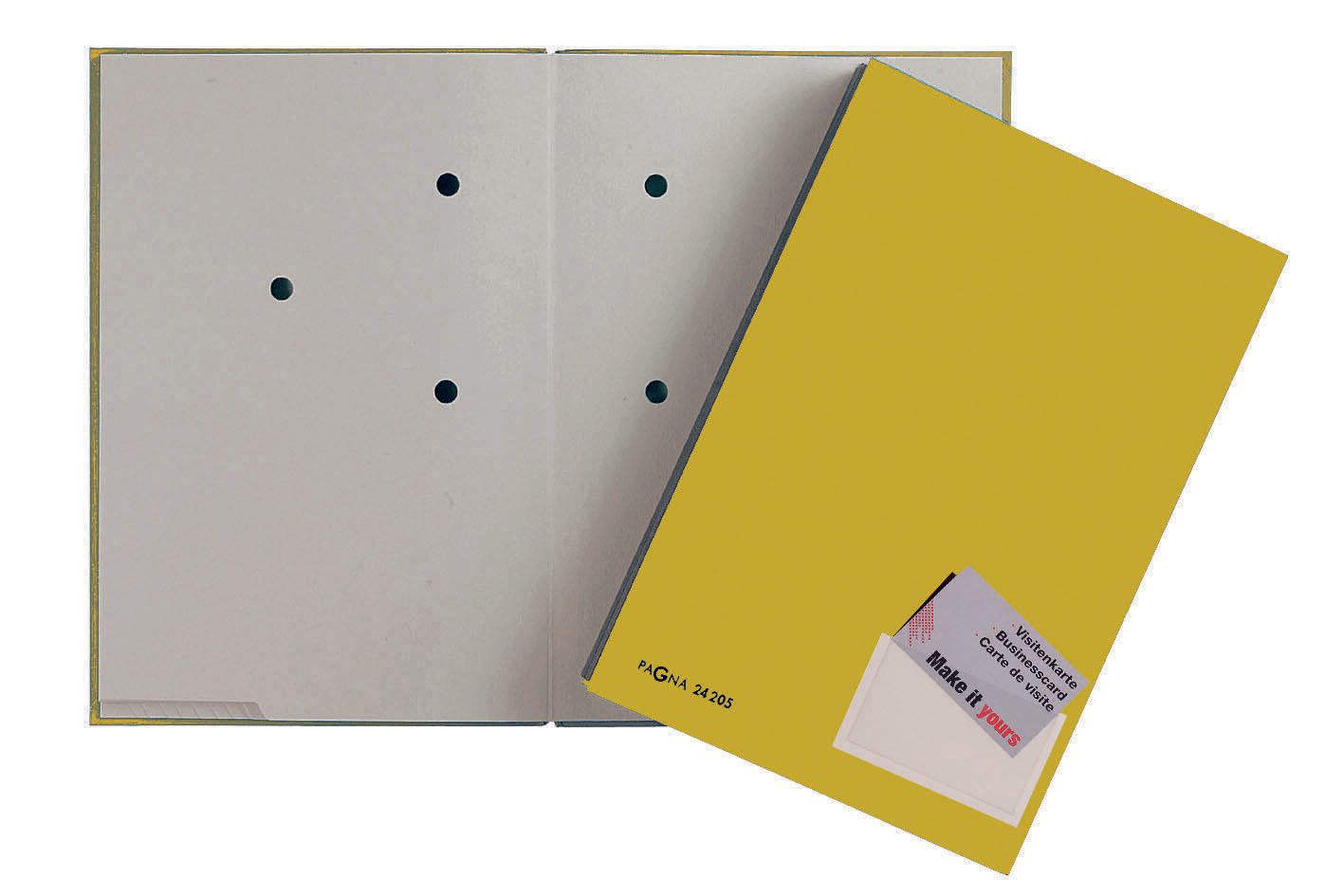PAGNA Chemise à signatures pour format DIN A4 jaune