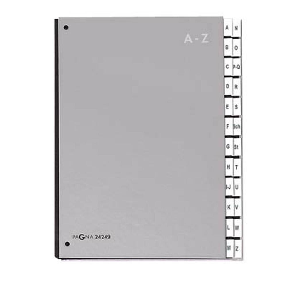 PAGNA Classeur alphabétique A-Z - argent