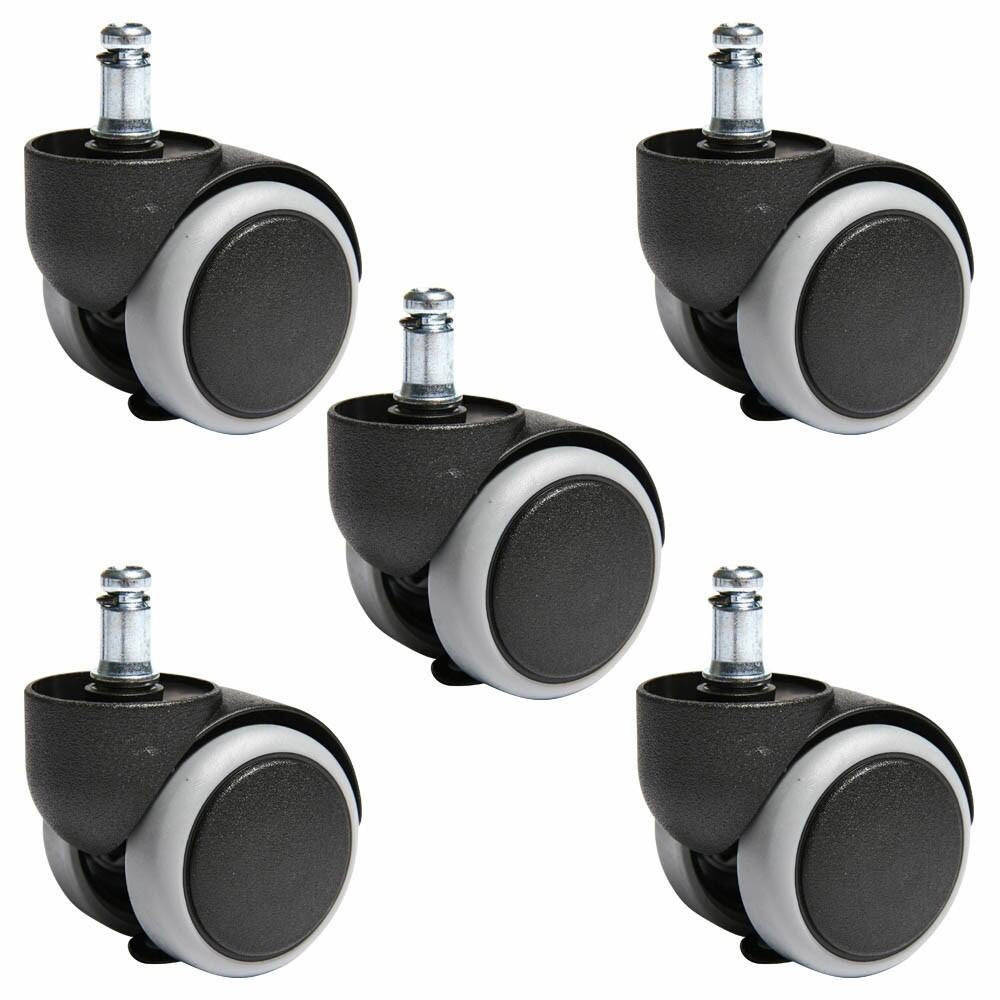 Topstar Rouleau pour sols durs noir, longueur de pointe : 20,0 mm, largeur de pointe : 10,0 mm, diamètre de rouleau : 50,0 mm