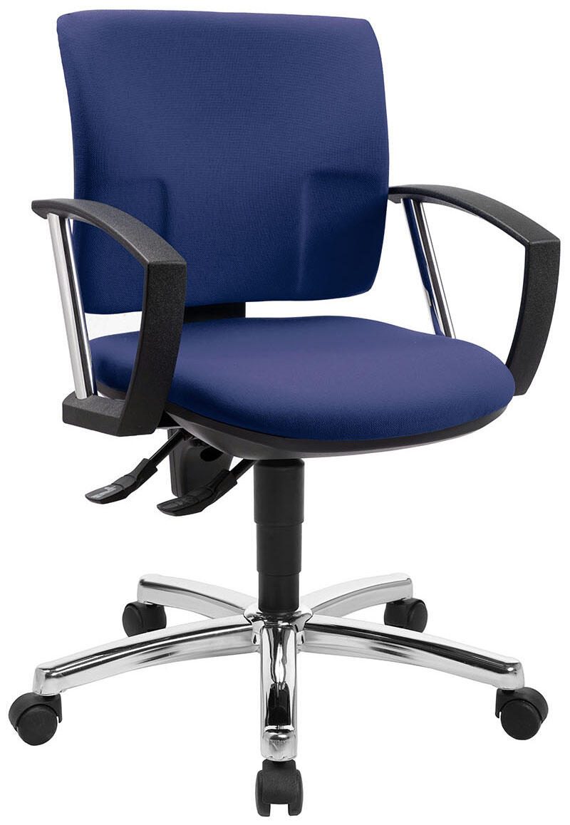 Fauteuil de bureau Topstar Pro 30 bleu chromé