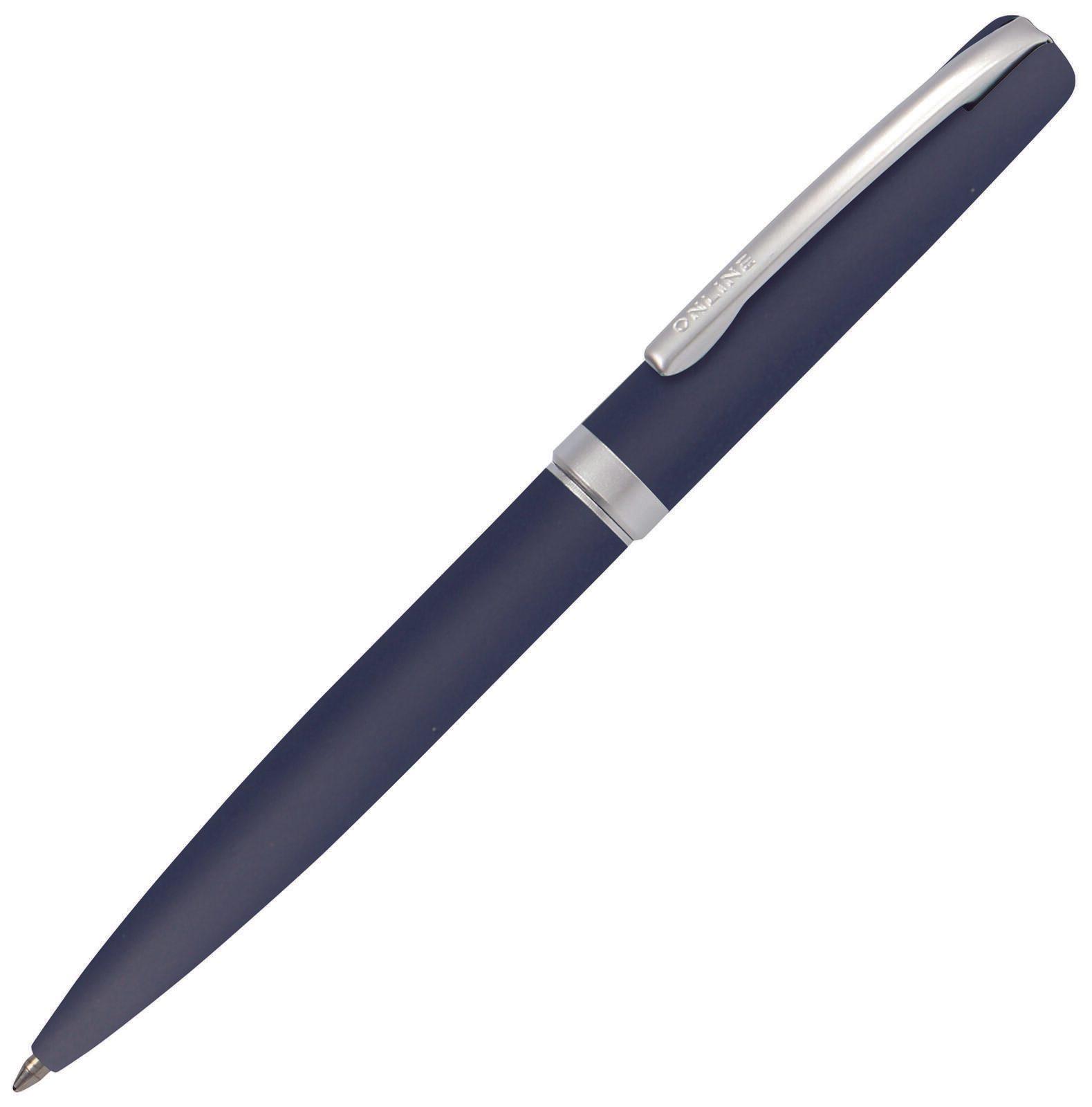 Stylo à bille ONLINE® Eleganza bleu 0,5 mm couleur d'écriture : noir