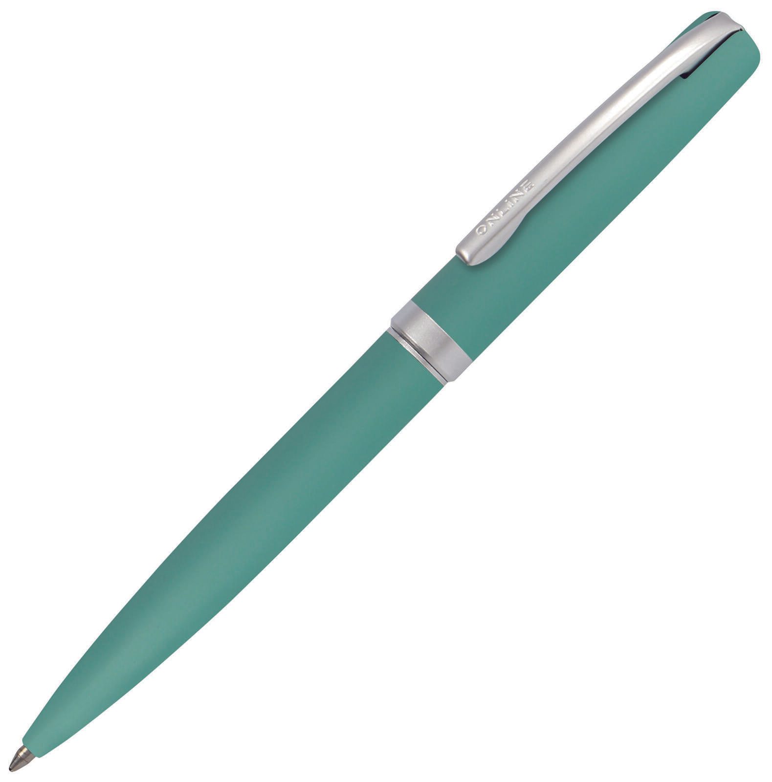 ONLINE® Stylo à bille Eleganza bleu 0,5 mm encre noire