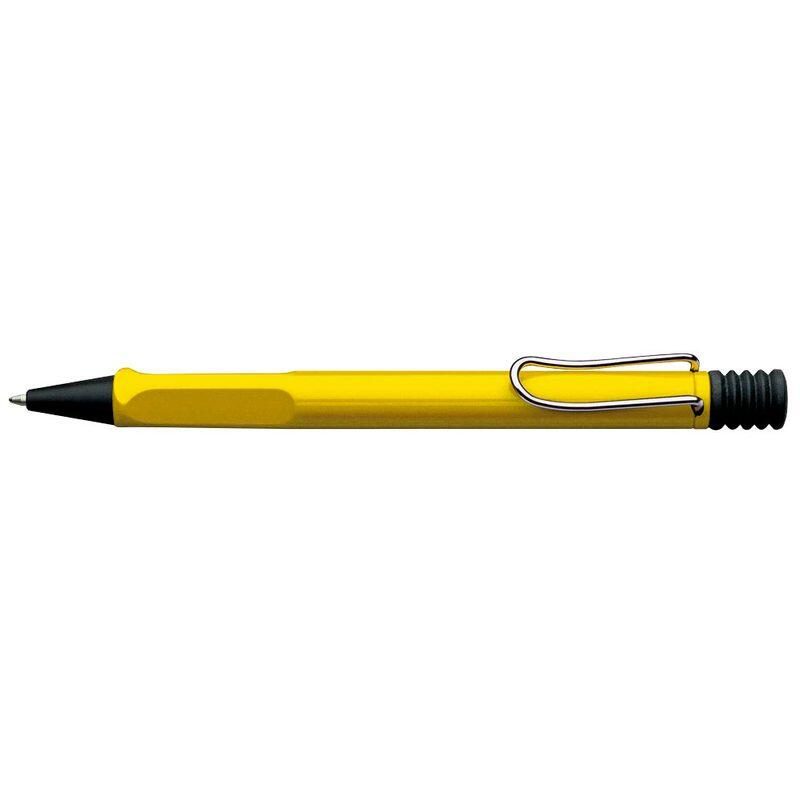 Stylo à bille LAMY Safari rose brillant, couleur d'écriture : bleu