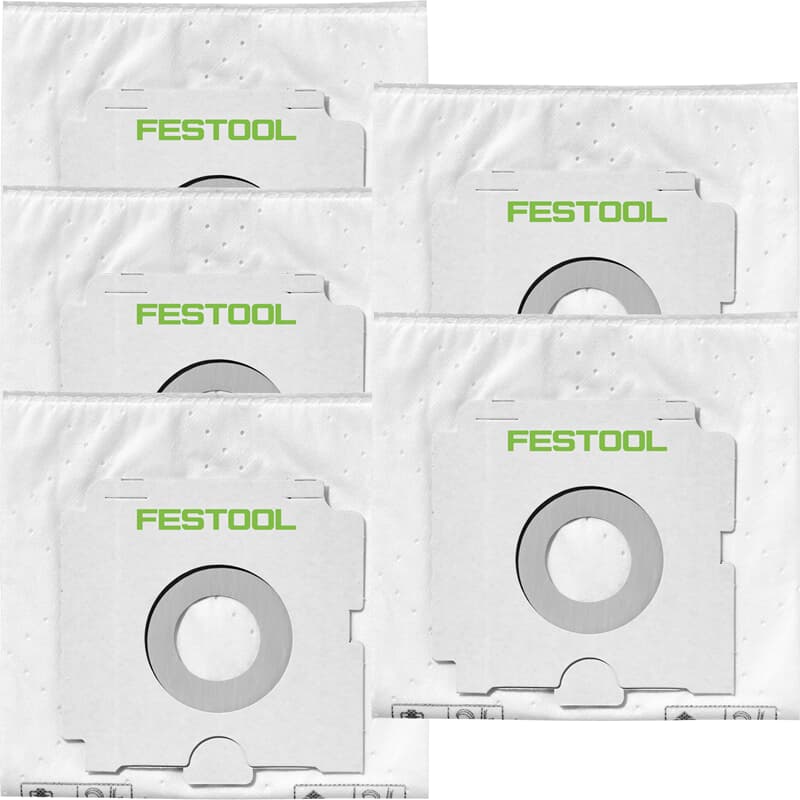 Festool SELFCLEAN Sac filtrant SC FIS-CT 36/5 — lot de 5 pièces