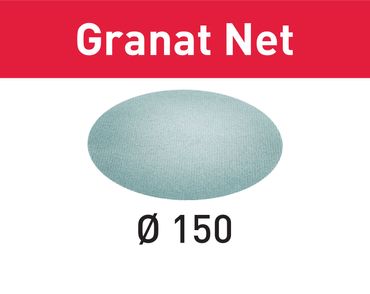 Festool Abrasif réseau Granat Net D150 P320 GR NET/50, 50 pièces — lot de 50 pièces