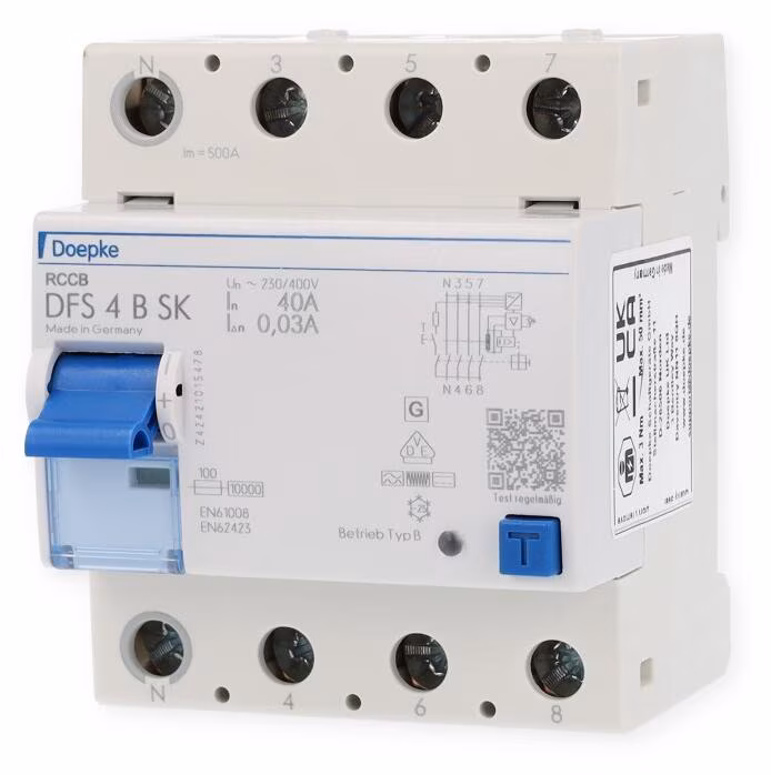 Doepke Disjoncteur différentiel DFS4 040-4/0,03-B SK