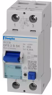 Doepke Disjoncteur différentiel DFS2 040-2/0,30-B SK
