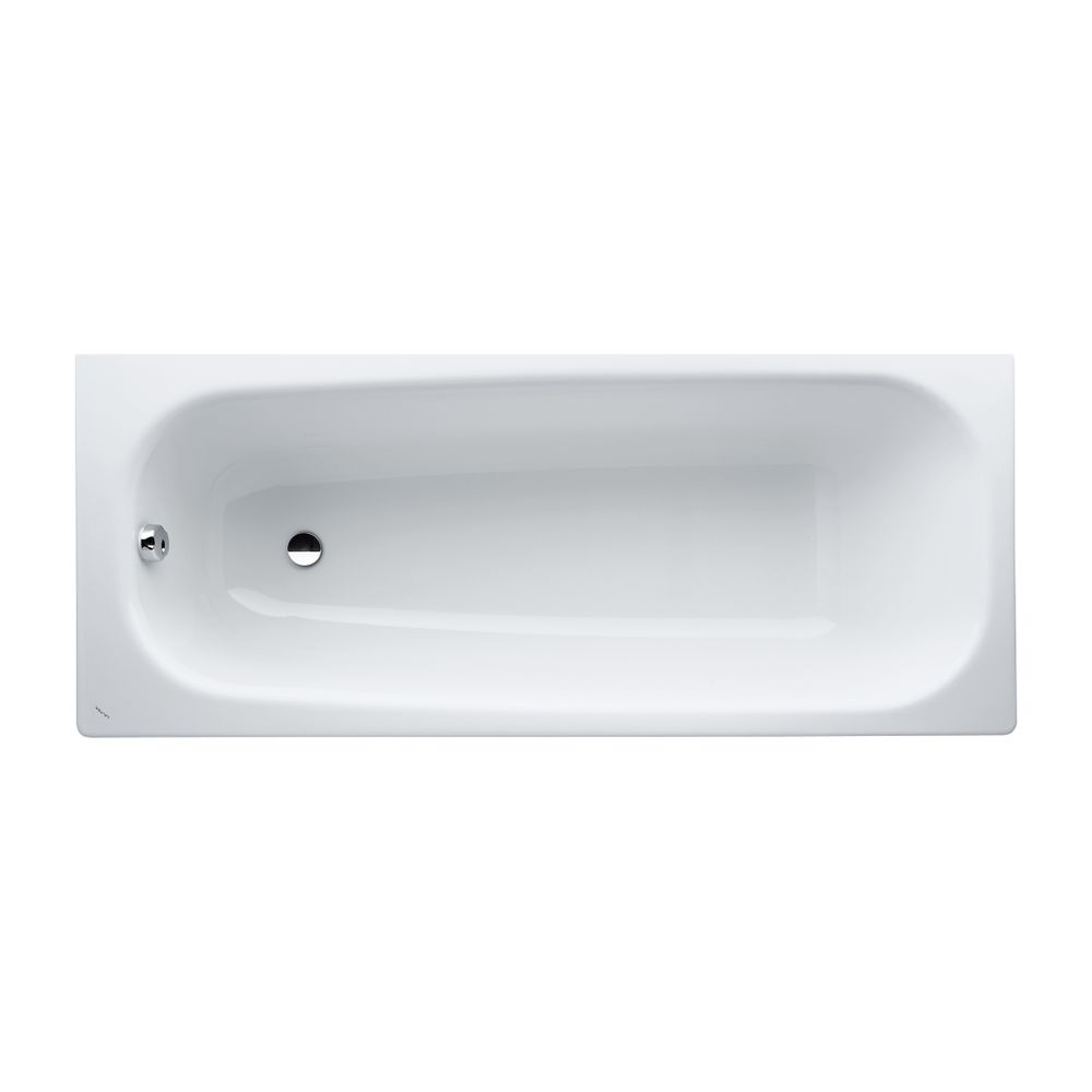 Baignoire encastrable LAUFEN Pro 700x1600x395mm, isolation phonique incluse, acier, Blanc