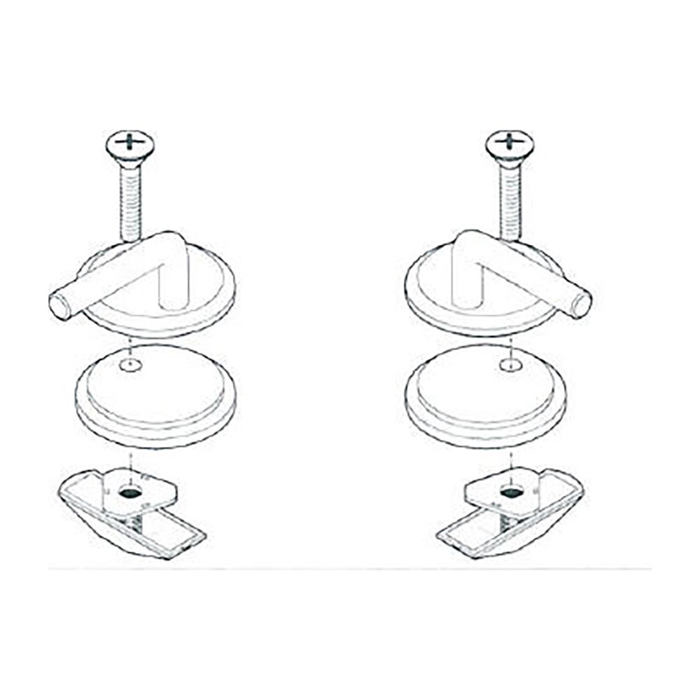 Laufen Charnière pour siège de WC Pro Universal, H8926540000001