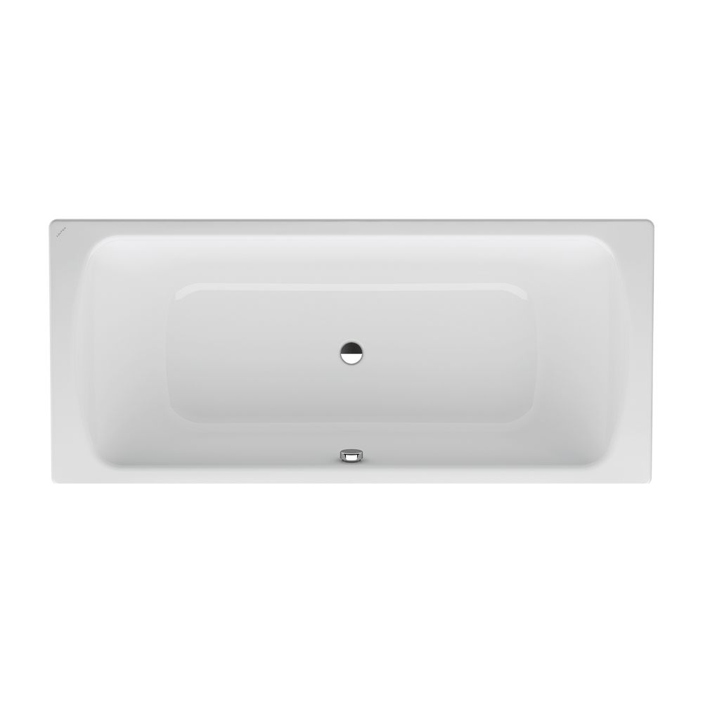 Baignoire encastrable LAUFEN Pro 750x1700x450 mm, avec isolation phonique, acier, blanc