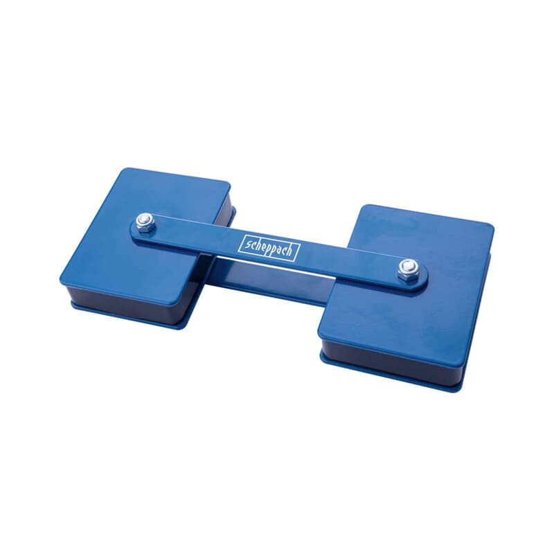 Aimant de soudage double Scheppach pour travaux à 360°