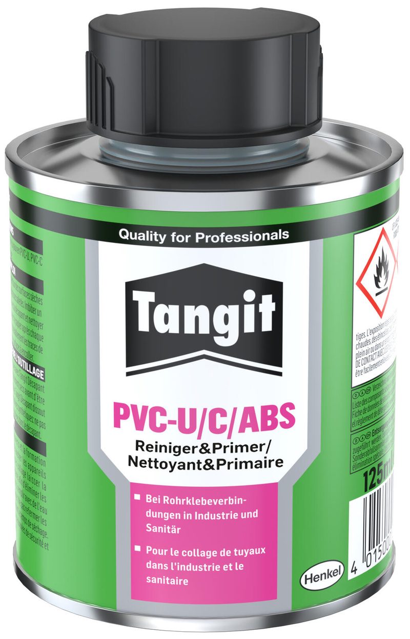 Dégraissant spécial Tangit pour PVC-U/PVC-C/ABS, boîte 125 ml