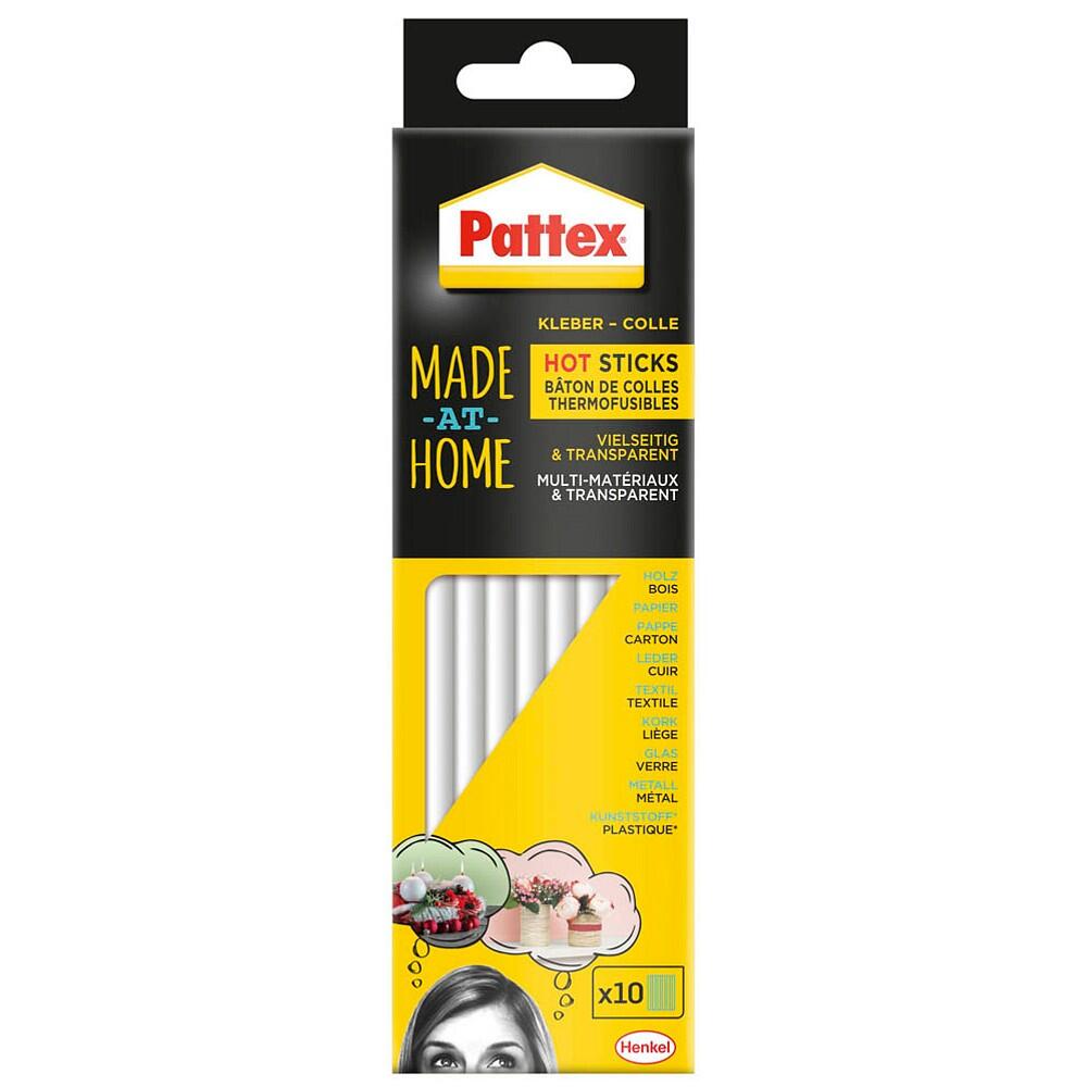 Bâton de colle chaude Pattex PMHHS 20 g transparent 10 pièces/boîte — lot de 10 pièces